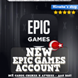 ⭐️ Epic Games 🆕 CREATE NEW 🇹🇷 Turkish ACCOUNT 🇹🇷