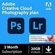Adobe Creative Cloud Photoshop + Lightroom 2 месяца 🔑