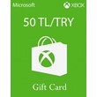 Xbox Gift Card ✅ 50 TL/TRY/Лир [Без комиссии]
