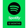 SPOTIFY SUBSCRIPTION PREMIUM 12 MONTH 🔥INDIVIDUAL