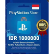 🎮Playstation Network(PSN)1000000 IDR🔥(INDONESIA)|CODE