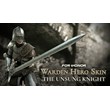 🎁DLC Warden Hero Skin - The Unsung Knight🌍ROW✅AUTO