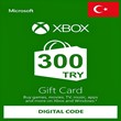 ❎ Xbox Live 300 TL/TRY Gift Card (Turkey) 🚀AUTO✔