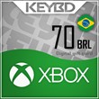 🔰 Xbox Gift Card ✅ 70 BRL (Brazil) [No fees]