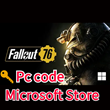 🔑Fallout76  PC Microsoft Store Code