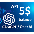 Аккаунт ChatGPT / DALL-E / OpenAI + API с балансом 5$