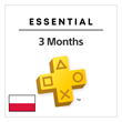 PlayStation Plus (PS PLUS) Essential - 3 месяца Польша