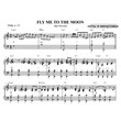 Fly me to the Moon Frank Sinatra (minus sheet music set