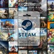 🔵 Steam・Карта пополнения | 5・10・20・25・50・75・100 USD 🔵
