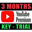 YOUTUBE PREMIUM ✅ 3 MONTHS ✅ USA - KEY/CODE (YouTube)🔥