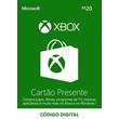 Xbox Live Gift Card 20 BRL 💳🎮