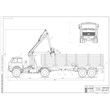 Drawing Lumber carriers MAZ - 509A