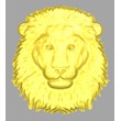 Relief of a lion's head ArtCAM
