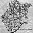 Manual motor B3, B5, B6, Mazda-323, GV 85-89