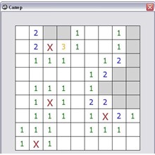 Minesweeper coursework source C # (C sharp)