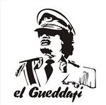 Qaddafi. Vector image of Colonel.