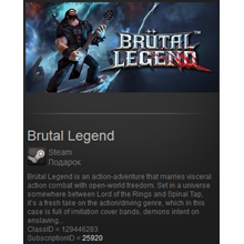 Brutal Legend with Soundtrack Steam Gift (ROW) + GIFT
