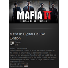 Mafia II: Digital Deluxe Edition Steam Gift (ROW) + Bon