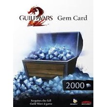 Guild Wars 2 Gem Card - 2000