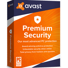Avast Premium Security 3 устройства на 1 год