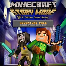 Minecraft: Story Mode Adventure Pass DLC STEAM KEY ROW