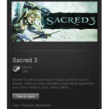 Sacred 3 Pre-Order (Steam Gift  Region Free)
