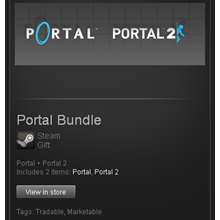 Portal Bundle - STEAM Gift - Region Free / ROW / GLOBAL