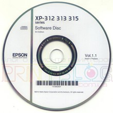 Installation CD for Epson XP-312, XP-313, XP-315