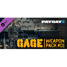 PAYDAY 2: Gage Weapon Pack 01 (DLC) STEAM GIFT / RU/CIS