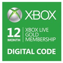 Xbox Live Gold 12  months Digital Code FREE Region