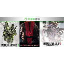 METAL GEAR SOLID 2,3,5 V TPP | XBOX 360 | shared