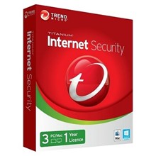 Trend Micro Internet Security 1 год/3 ПК (Турция) ключ