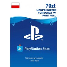 🔶PSN 70 Zloty Poland [Top-Up Wallet] Official Key