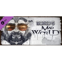 Tropico 5 - Mad World (DLC) STEAM GIFT / RU/CIS