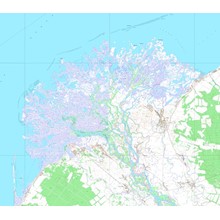 Карта острова Ольхон (оз. Байкал)