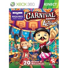 Carnival Games kinekt xbox 360 (transfer)