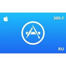 App Store Gift Card 300 rub RU-region