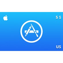 App Store Gift Card 5 USD US-region