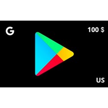 Google Play Gift Card 100 USD US-Region