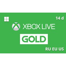 Xbox Live Gold Trial (Xbox One) 14 d. RU/EU/US