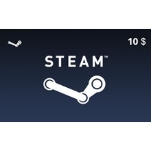 Steam Gift Card 10 USD US-region