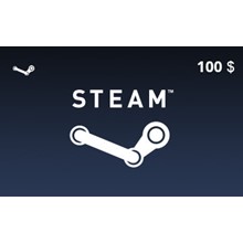 Steam Gift Card 100 USD US-region