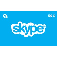 Skype Gift Card 50 USD US-region