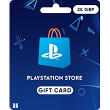 🔶 PSN 25 Pounds(GBP) UK [Top-Up Wallet] Official Isnta