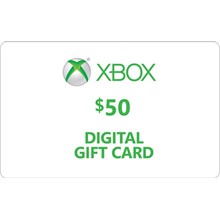 50$ XBOX LIVE CARD (USA) - DISCOUNTS