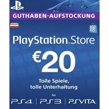 Playstation Network Card (PSN) 20€ (Austrian)