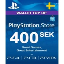Playstation Network Card (PSN) 400 SEK (Sweden)