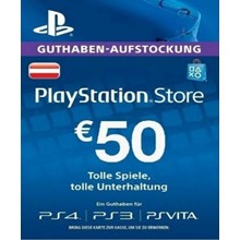 Playstation Network Card (PSN) 50€ (Austrian)