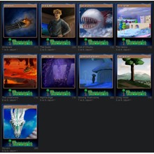A set of cards Terraria (9 cards)