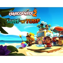 Overcooked 2 Surf n Turf (Steam key) -- Region free